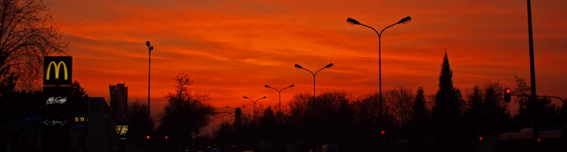 Videonauts Wasserburger Strasse München sunset