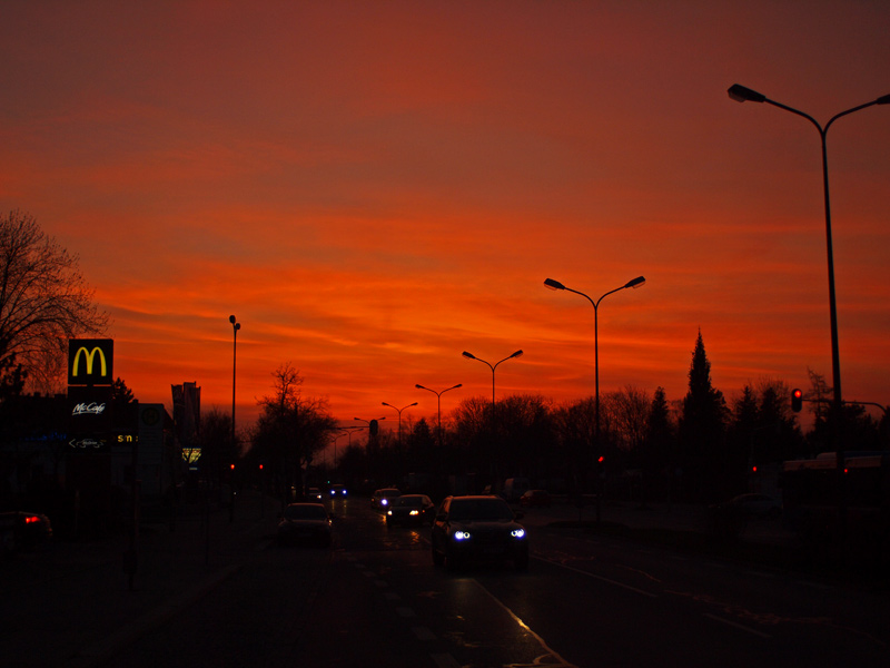 Videonauts München Wasserburger Strasse sunset