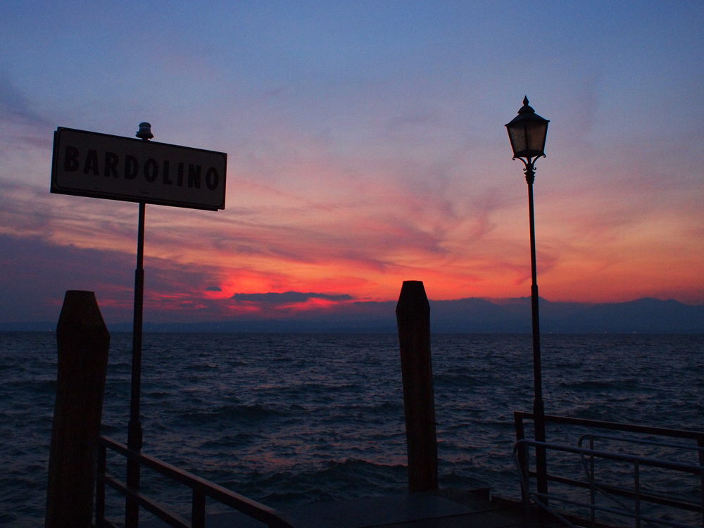 Videonatus Gardasee Bardolino Sunset